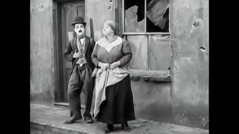 The Kid - Charlie Chaplin (1921) & Two Funny Snowmen Ragtime (music by Lena Orsa)