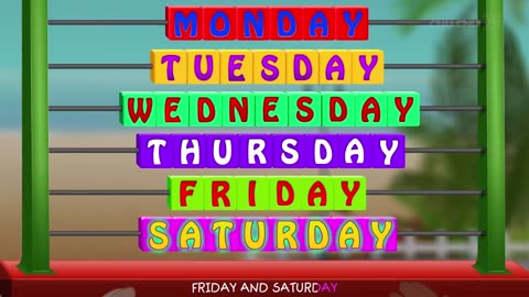 Days Of The Week - ChuChu TV Surprise Eggs Learning Videos For Kids