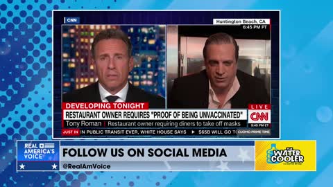 Chris Cuomo calls the Unvaccinated "Brain Dead"