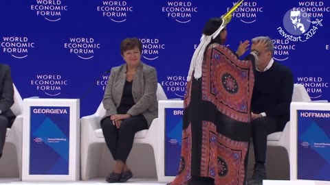 WEF 2024: An Amazonian tribal chief closed the session at Davos
