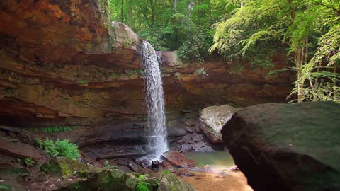 natural waterfall