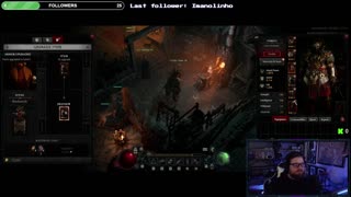 Vebcast does Diablo IV | Act IV | Level 49 Druid 6-20-23