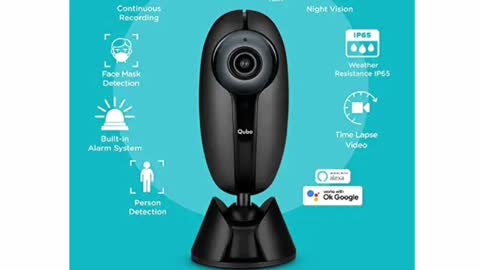 #Qubo Outdoor Security Camera (Black) from Hero Group #Made in India # LINK IN COMMENTS SECTIONS #