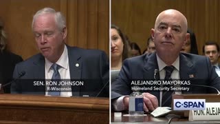 Mayorkas Gets Ripped An Entire New One By Sen. Ron Johnson
