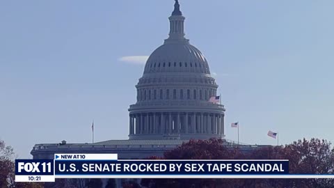 U.S.SENATE IS BEING ROCKED BY SEX TAPE SCANDAL