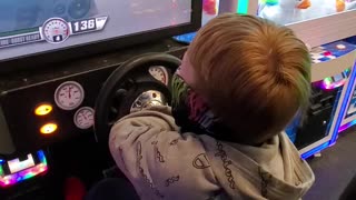 Hope he is a better driver when the time comes