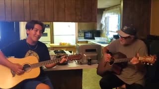 Richie and the neighbor jamming