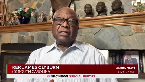 Rep. Clyburn endorses Harris and addresses Biden's decision to step down| NATION NOW ✅