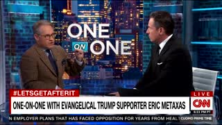 Chris Cuomo tussles with Trump-supporting Christian