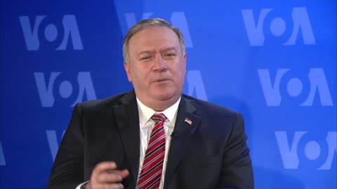 Secretary Pompeo delivers remarks at Voice of America, in Washington D.C.