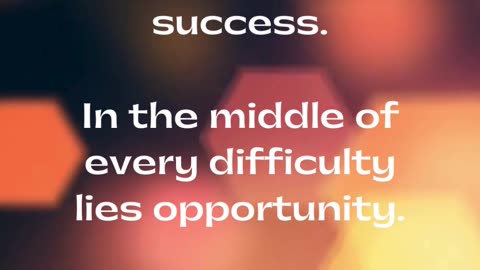 Learn how challenges contain hidden opportunities for growth and success.#Opportunity #Adversity