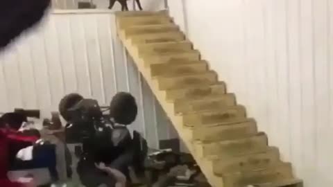 Man falls with ATV