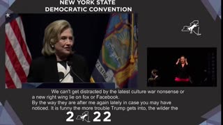 Hillary Clinton Dismisses Durham Findings at NY Democrat Convention
