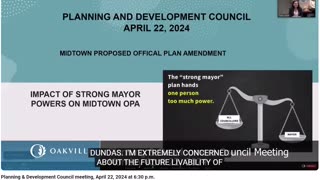 Oakville Planning & Development Council meeting, April 22, 2024
