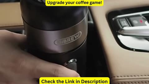 HiBREW Portable Coffee Machine for Car & Home,DC12V Expresso Coffee Maker Fit Nexpresso Dolce Pod