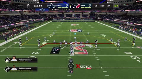 Texans vs Cowboys Super Bowl on Madden NFL 22 - Stadia Gameplay