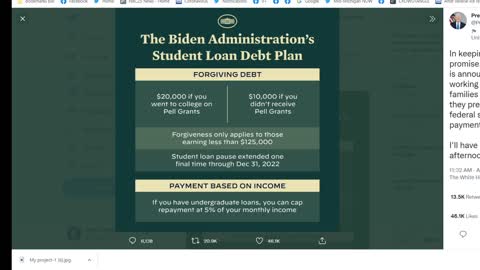 President Biden makes big announcement on student loan debt