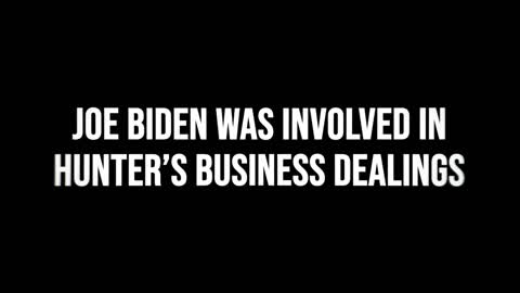 Joe Biden was involved in his family's foreign business dealings