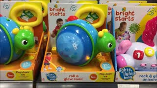 Roll and Glow Snail Toy