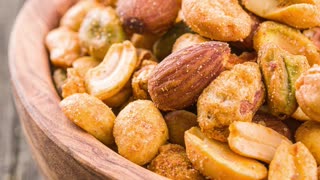 Keto Spicy Roasted Nuts - Yummy Snack - Easy #shorts