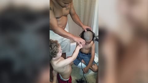 This Family Shaved Their Heads For The Best Reason