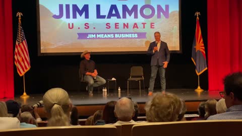 Video #3 Line In The Sand Event | Jim Lamon and Pinal County Sheriff Mark Lamb Event Highlight