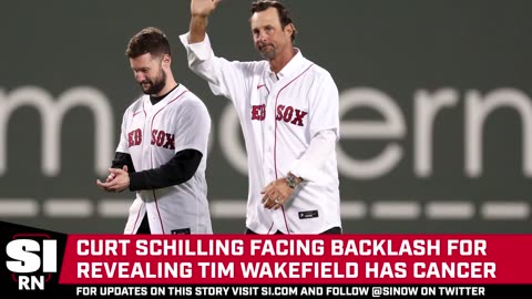 Curt Schilling Facing Backlash