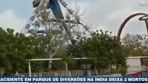 ACIDENTE EM PARQUE DE DIVERSÕES TEM DUAS VÍTIMAS