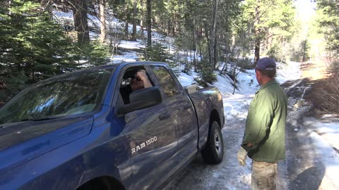 Bubba Gets Stuck in the Snow. Part1.