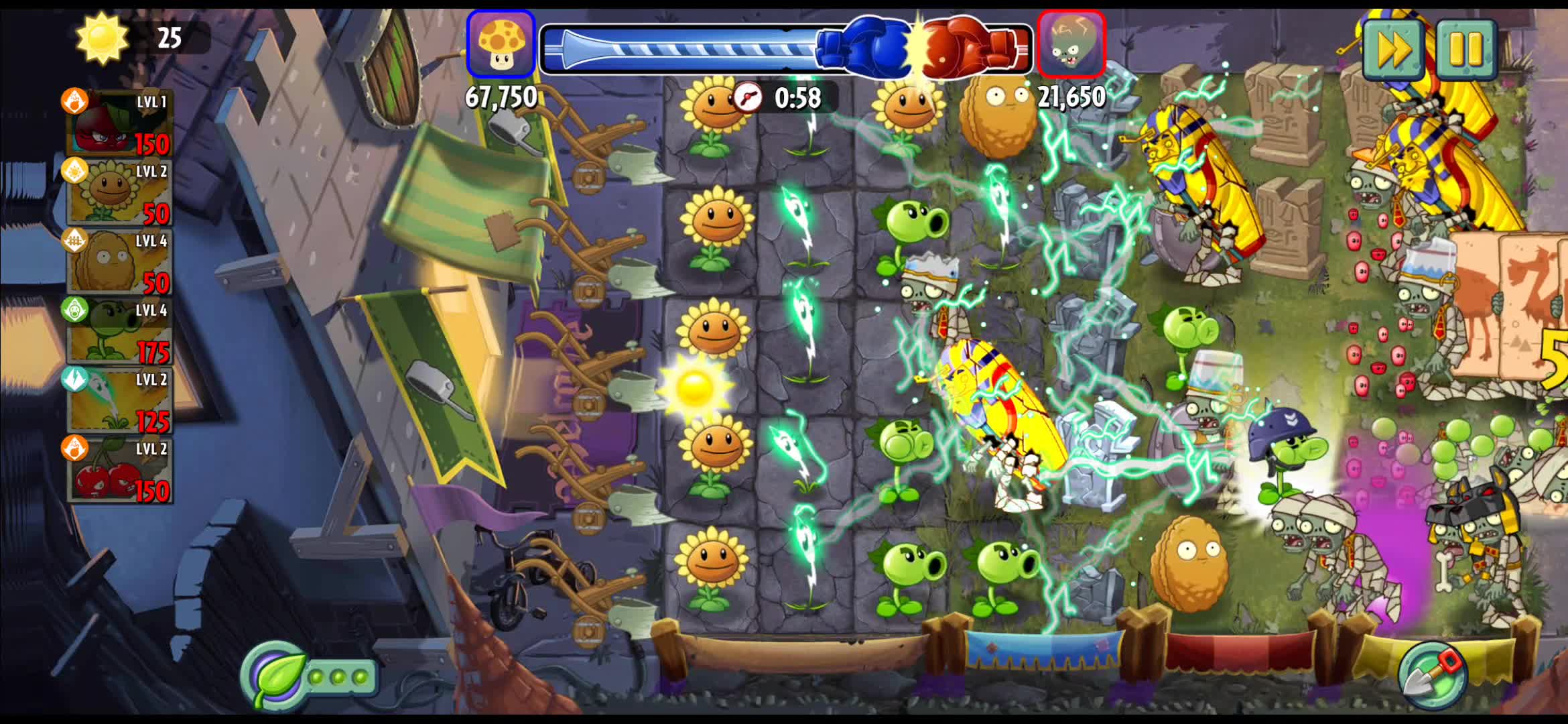 Plants vs Zombie Arena