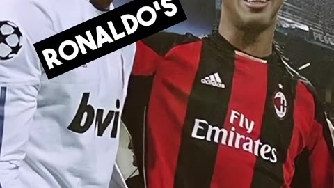 Cristiano Ronaldo and Ronaldinho