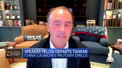 I applaud Nancy Pelosi for 'having the guts' to visit Taiwan: Hayman Capital's Kyle Bass