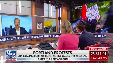 Portland mayor talk about scheduled weekend protests