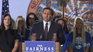 Transgender girls can't compete in women's sports in Florida, governor says