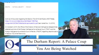 The Durham Report: A Palace Coup | Dr. John Hnatio