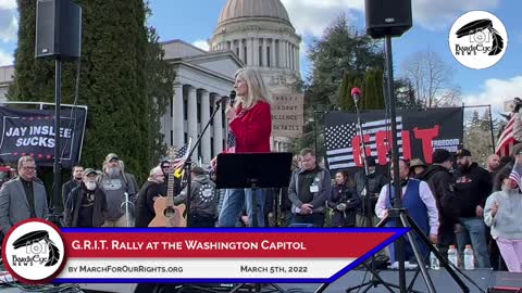 G.R.I.T. Rally at the WA Capitol March 5th, 2022