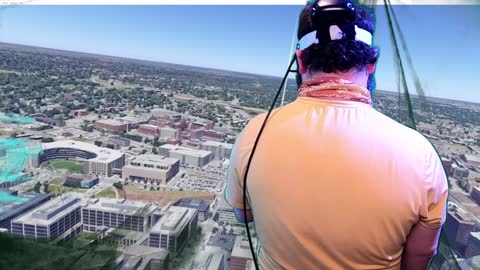 Google Earth VR Flying