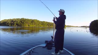 Topwater with a Rapala Skitterpop