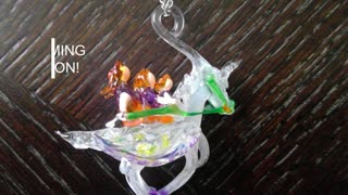 NOW HERE! Beautiful Unicorn Glass Necklace!