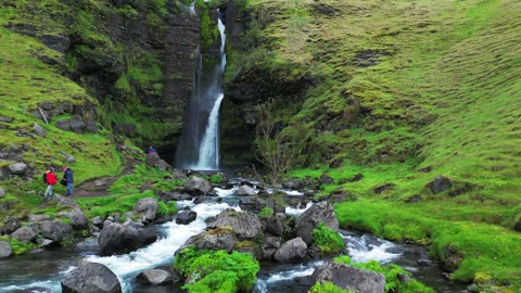 Gluggafoss Falls Iceland