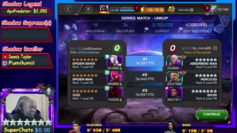 Arena and Chill | Unit Grinding | No Stress | No Drama | Marvel Contest of Champions