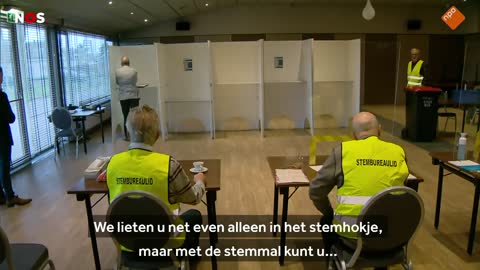 Stemmen met de stemmal, een uitkomst voor slechtzienden