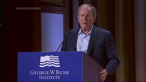 George W. Bush confuses Iraq with Ukraine in gaffe