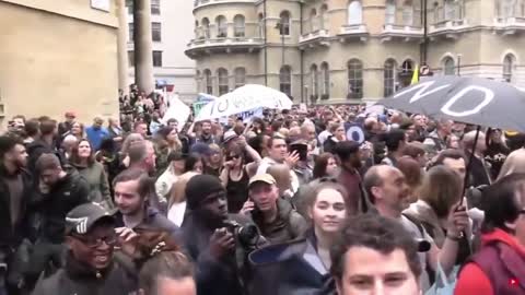 Thousands Outside BBC Shout SHAME ON YOU! / Hugo Talks Some More #lockdown
