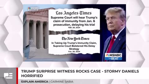 240420 Trump Surprise Witness Rocks Case - Stormy Daniels Horrified.mp4