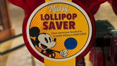 Disney Parks Mickey Mouse Lollipop Saver #shorts