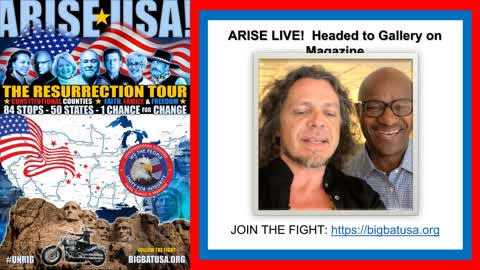 ARISE USA Update! Live from RV-Headed to New Orleans