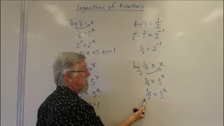 Math Logs 05 Fractions Mostly for Years/Grade 10, 11 and 12 Academic Courses Logarithms