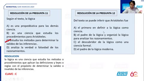 SEMESTRAL ADUNI 2021 | Semana 20 | Filosofía S2