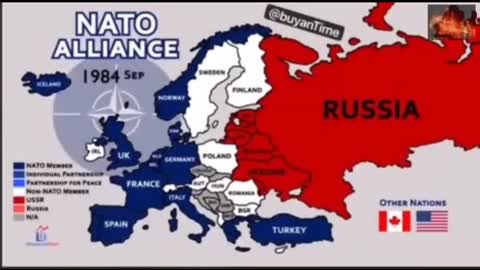 Nato Vs Russian expansion since WWII